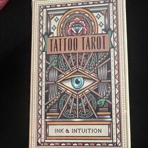 Tattoo Tarot Ink & Intuition Card Game - Multicolor